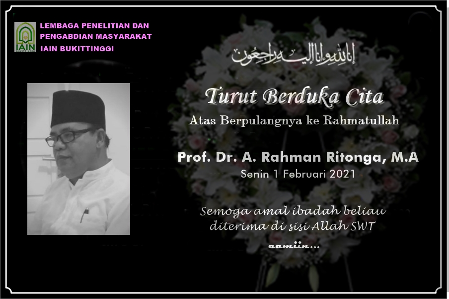 Prof Dr H A. Rahman Ritonga MA